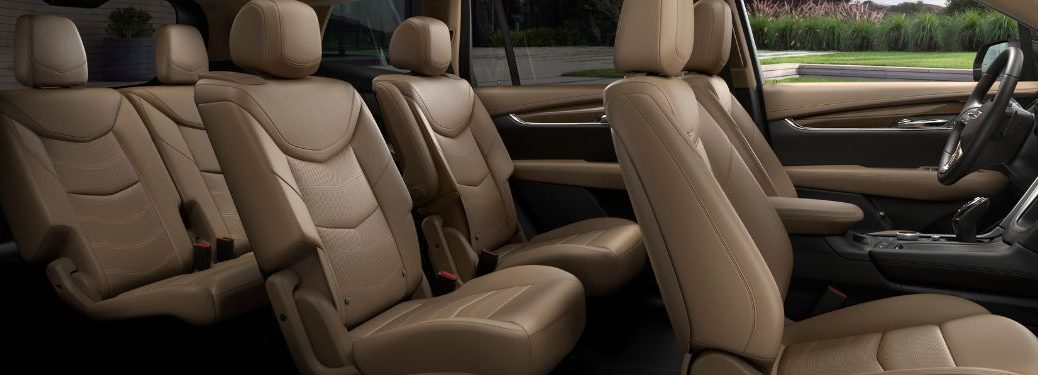 side view of a car with Captain's Chairs