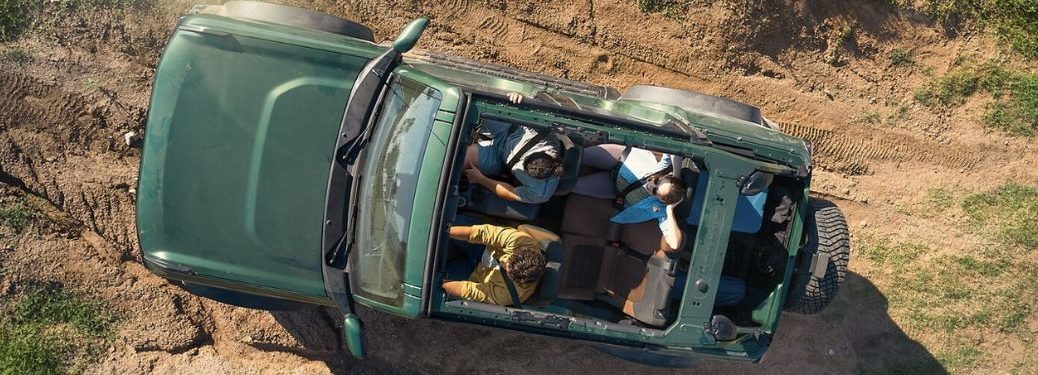 top view of the 2025 Ford Bronco®