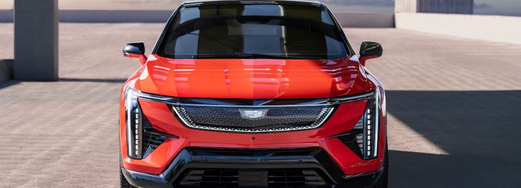 front view of the 2025 Cadillac OPTIQ