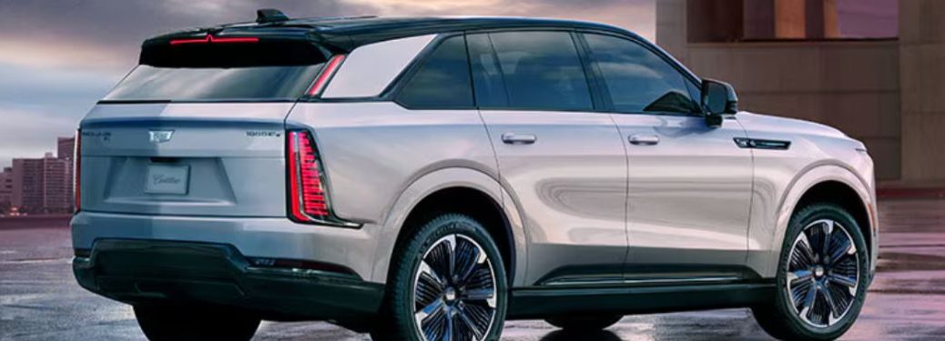 rear quarter and side view of the 2025 Cadillac Escalade IQ