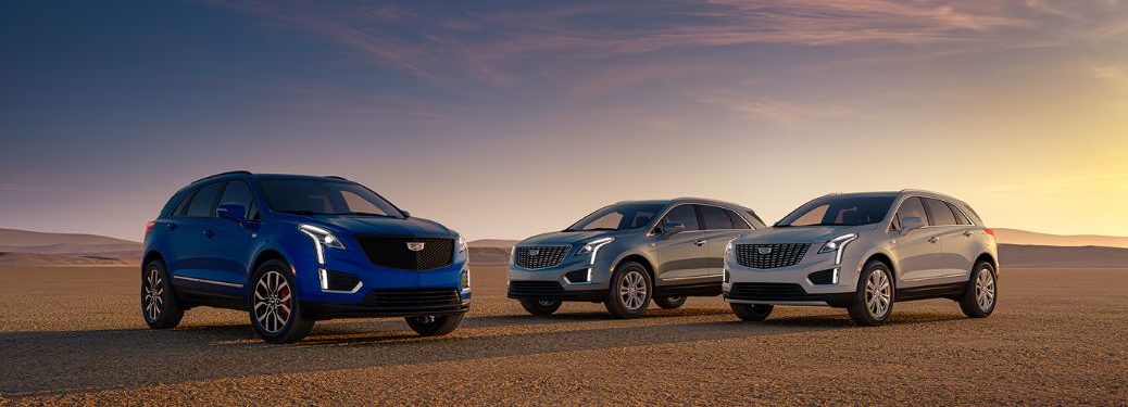 Three 2025 Cadillac XT5