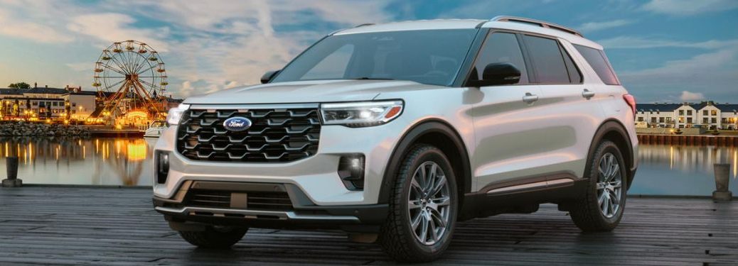 2026 Ford Explorer® exterior front side view
