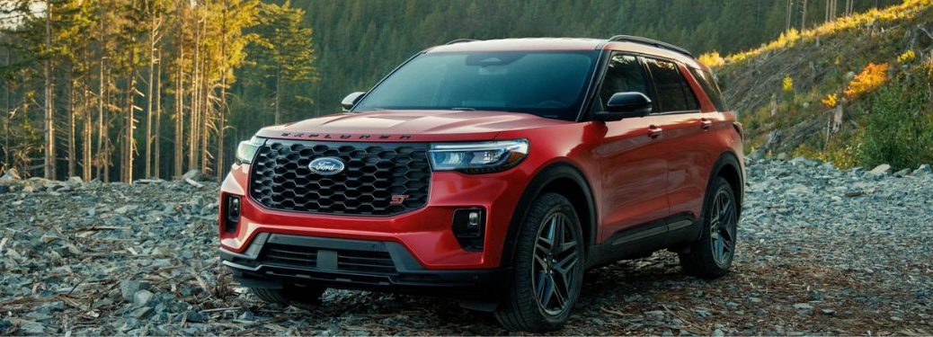 2026 Ford Explorer exterior front side view