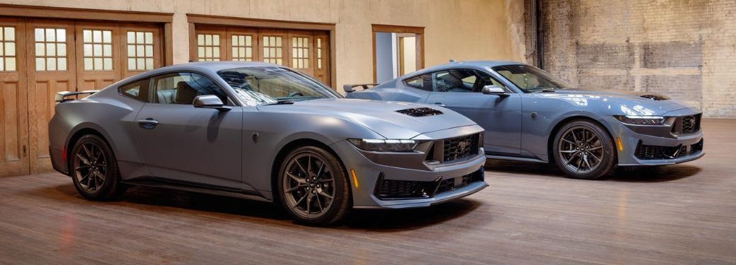 Two 2026 Ford Mustang side-by-side