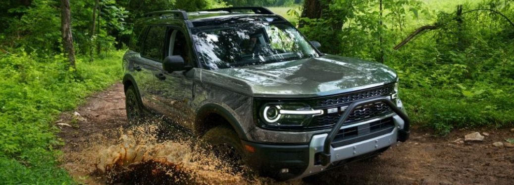 2026 Ford Bronco Sport side and front view