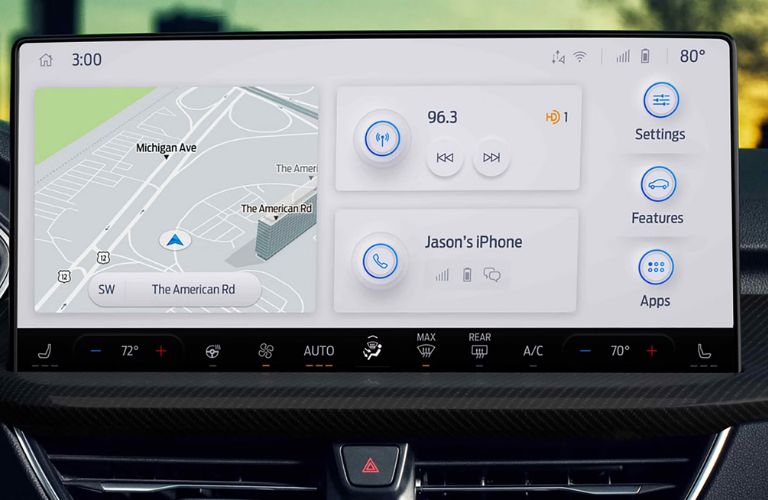 2026 Ford Escape® touchscreen display