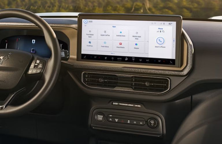 2026 Ford Bronco Sport touchscreen display