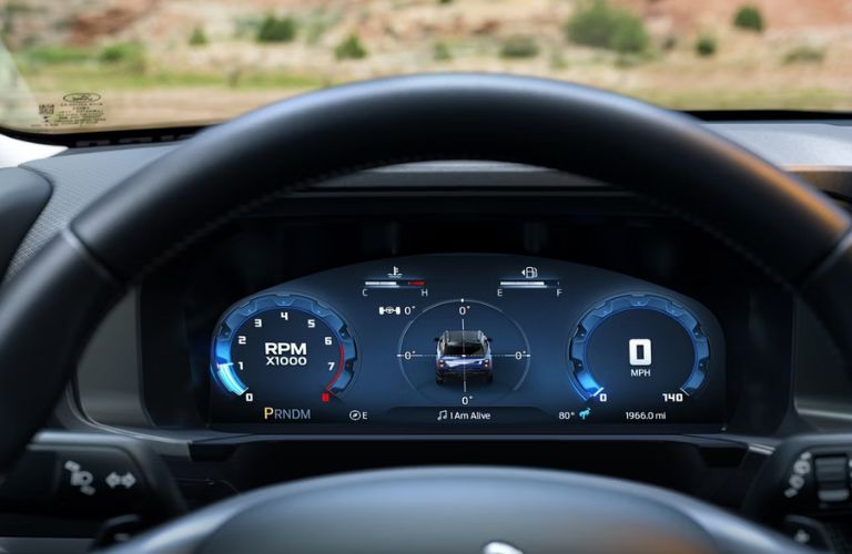 2026 Ford Bronco Sport digital display