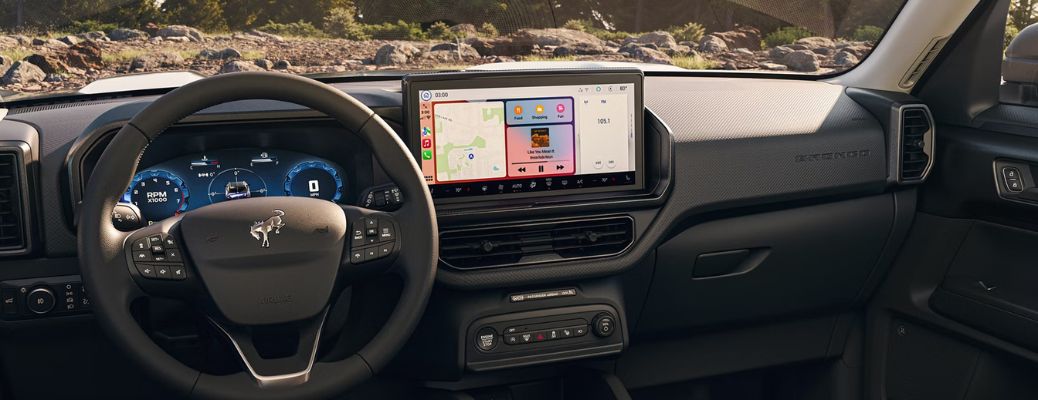 2026 Ford Bronco Sport interior front dash