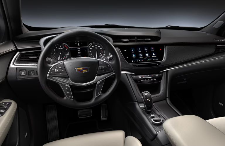 Cadillac CT5 interior front dash