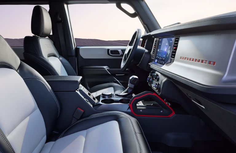 2026 Ford Bronco interior front dash