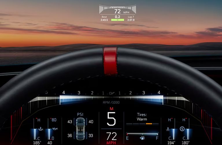2026 Cadillac CT5-V head up display