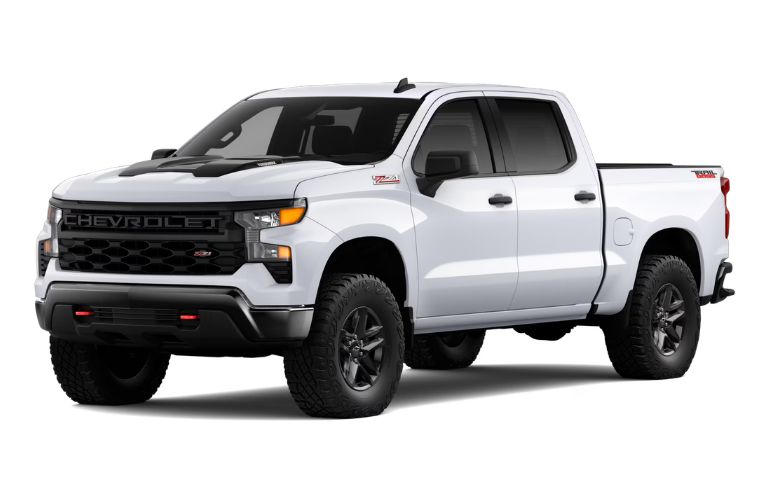 2026 Chevrolet Silverado Custom Trail Boss exterior side view
