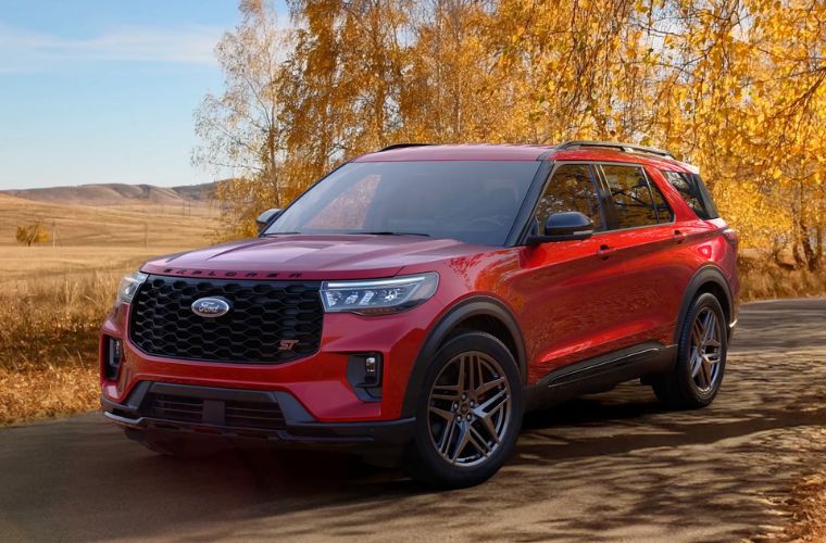 2026 Ford Explorer exterior front view