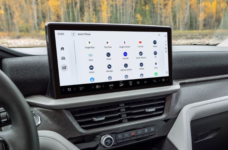 Ford infotainment display
