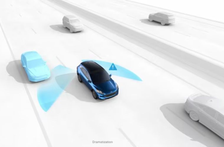 Ford Blind Spot Information System with Cross Traffic Assist