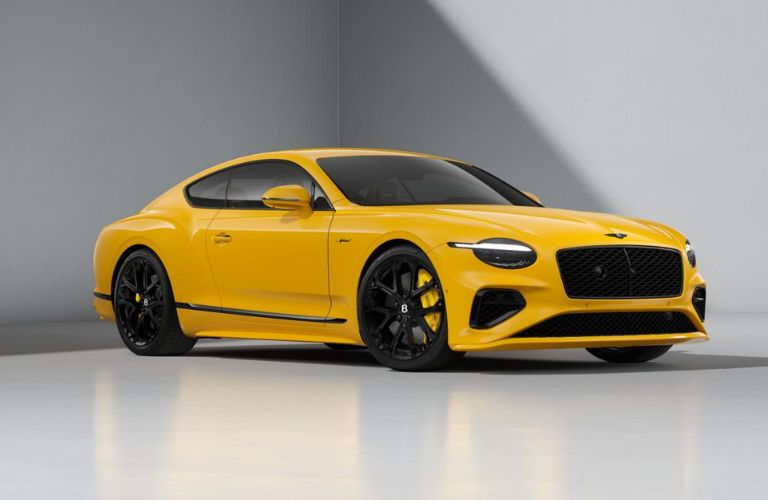 front quarter view of the Bentley Continental GT