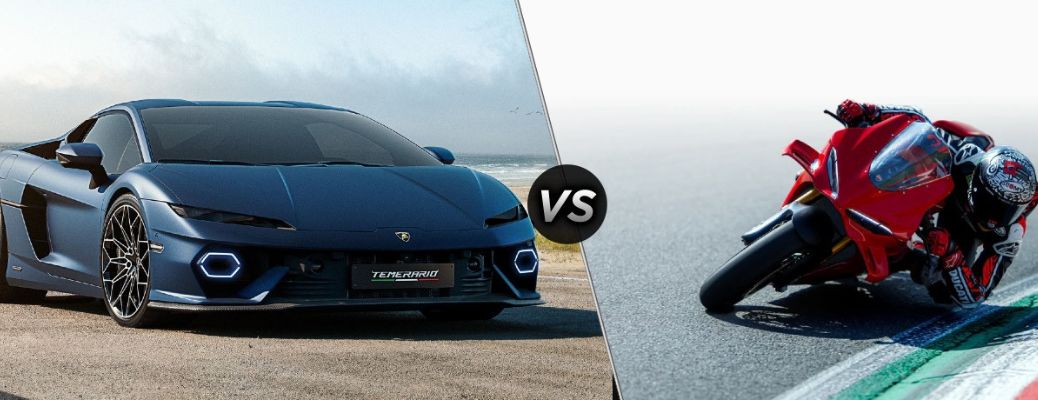 Lamborghini Temerario vs. Ducati Panigale V4
