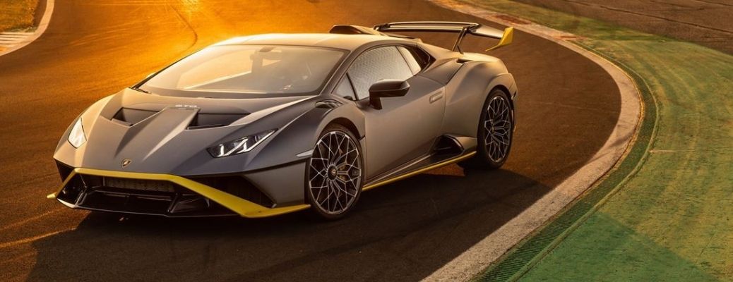 front view of a Lamborghini