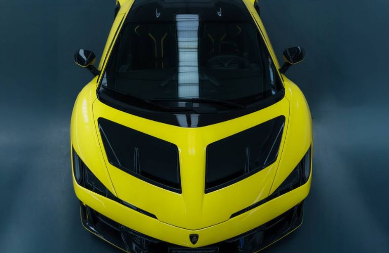top view of the Lamborghini Fenomeno
