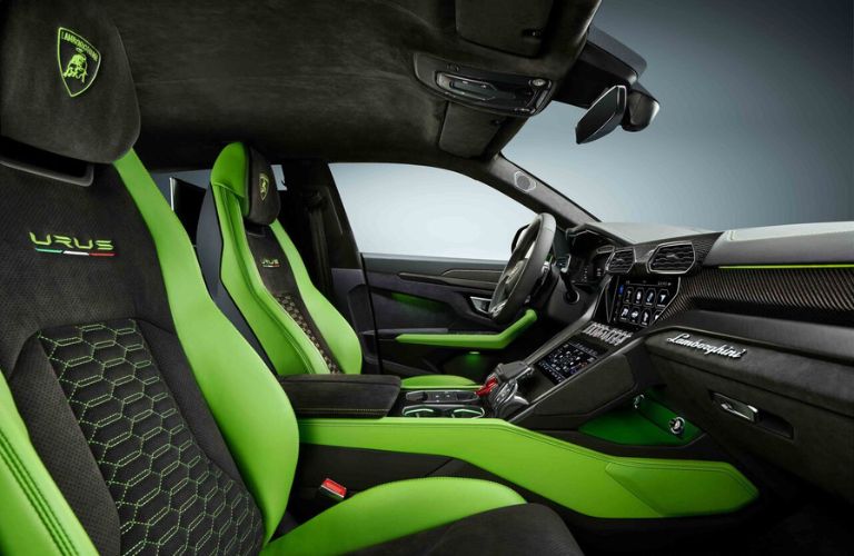 Lamborghini Urus Pearl Capsule cabin view