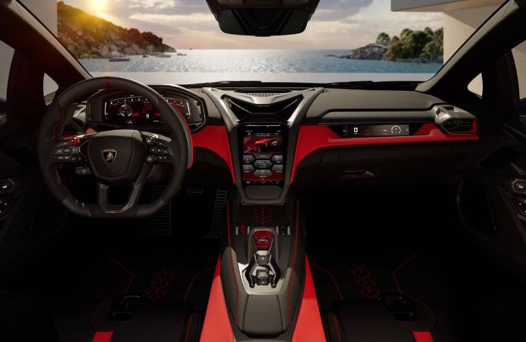 2026 Lamborghini Fenomeno Roadster interior front dash