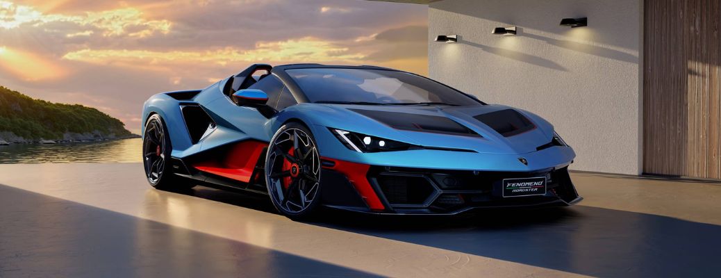2026 Lamborghini Fenomeno Roadster exterior front view