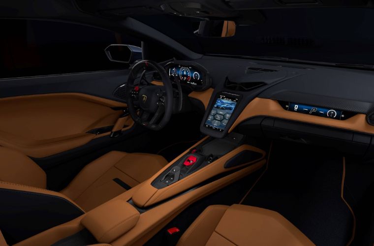 2026 Lamborghini Temerari interior front view