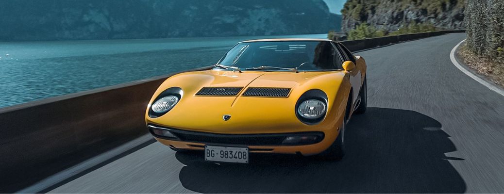 Lamborghini Miura SV exterior front look