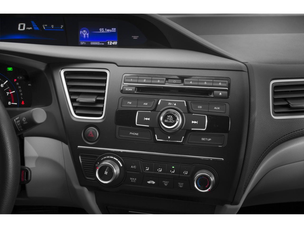 2015 Honda Civic- SD/SAR LX Sedan CVT Hot Springs AR