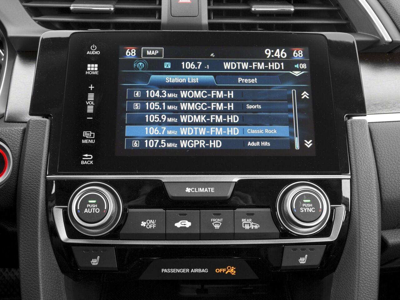 2016 Honda Civic Sedan Touring Farmington MO