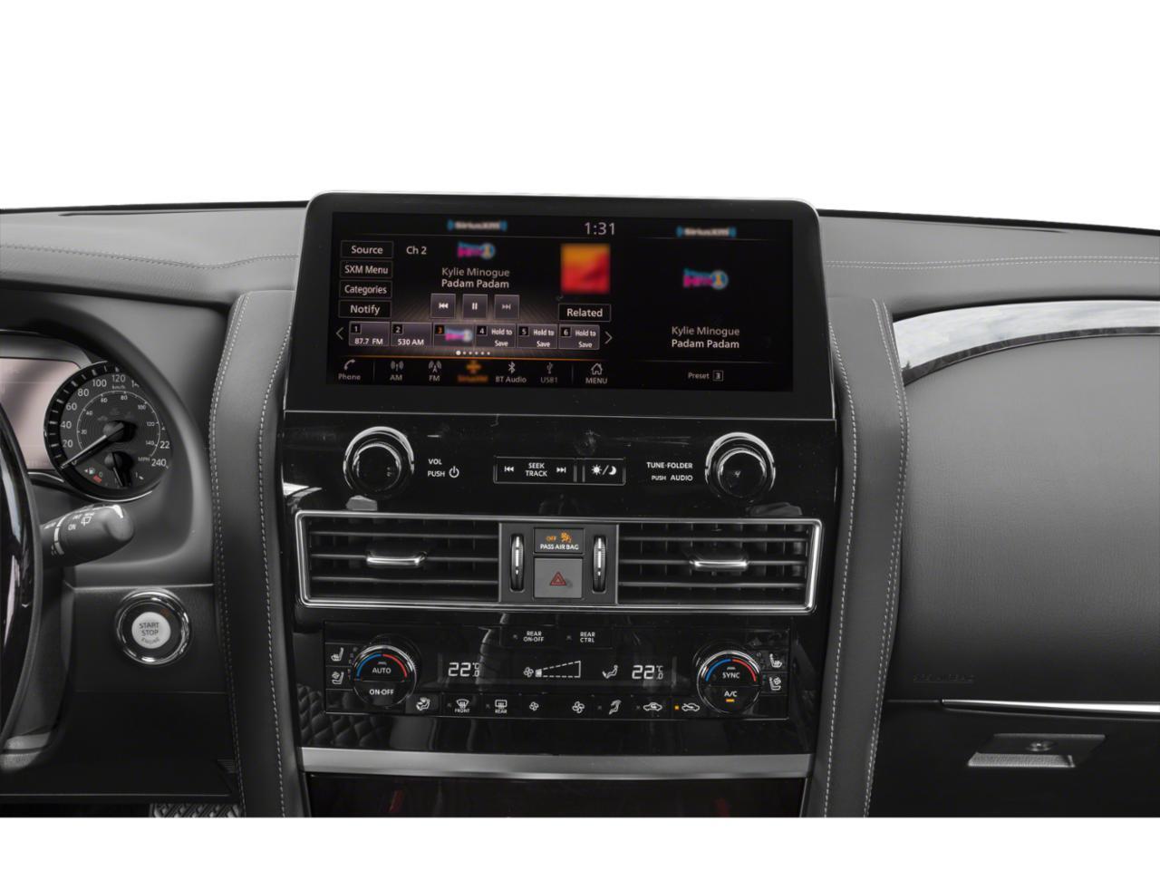 2023 INFINITI QX80 LUXE 4WD LEATHER NAVI SUNROOF 8 PASS Listowel ON