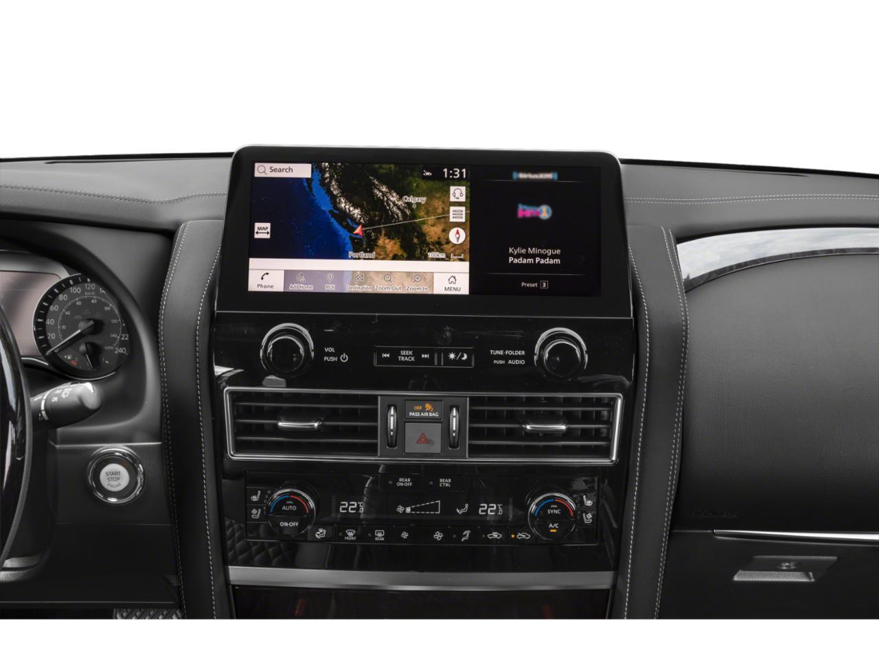 2023 INFINITI QX80 LUXE 4WD LEATHER NAVI SUNROOF 8 PASS Listowel ON