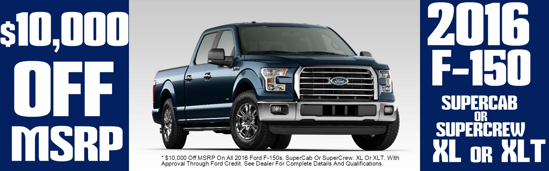 Donnell Ford F-150 Banner November 2016