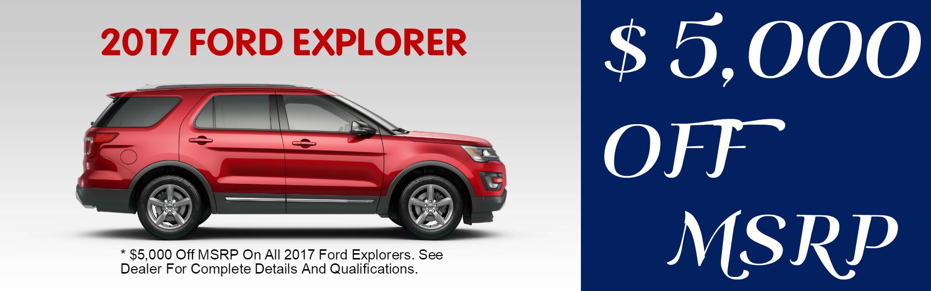 Donnell Ford Explorer Banner November 2016