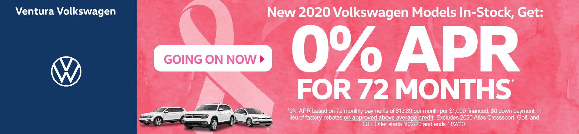 Select New2020 models 0% APR for 72 months Select New2020 models 0% APR for 72 months