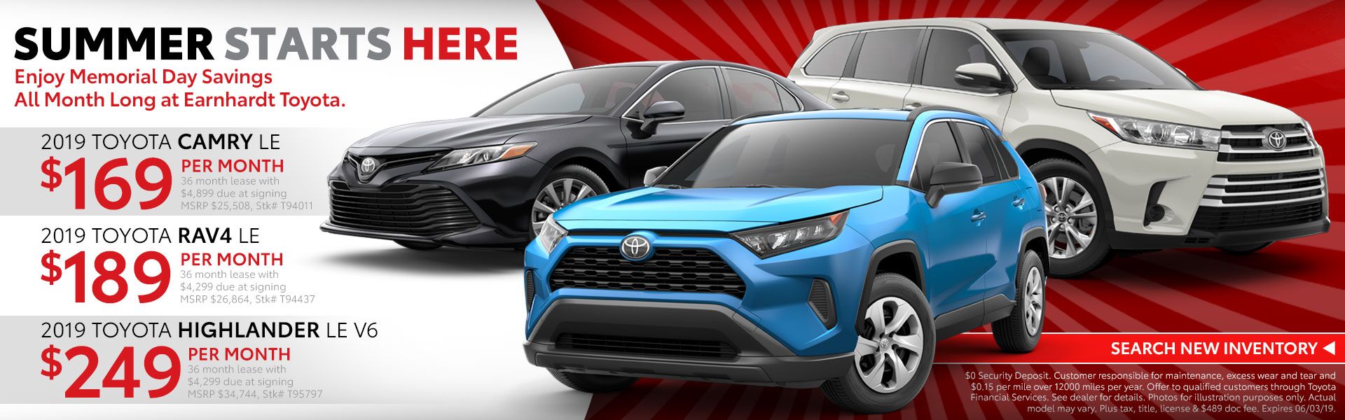 Earnhardt Toyota Dealer Mesa Az Serving Phoenix Scottsdale Tempe Triple Lease