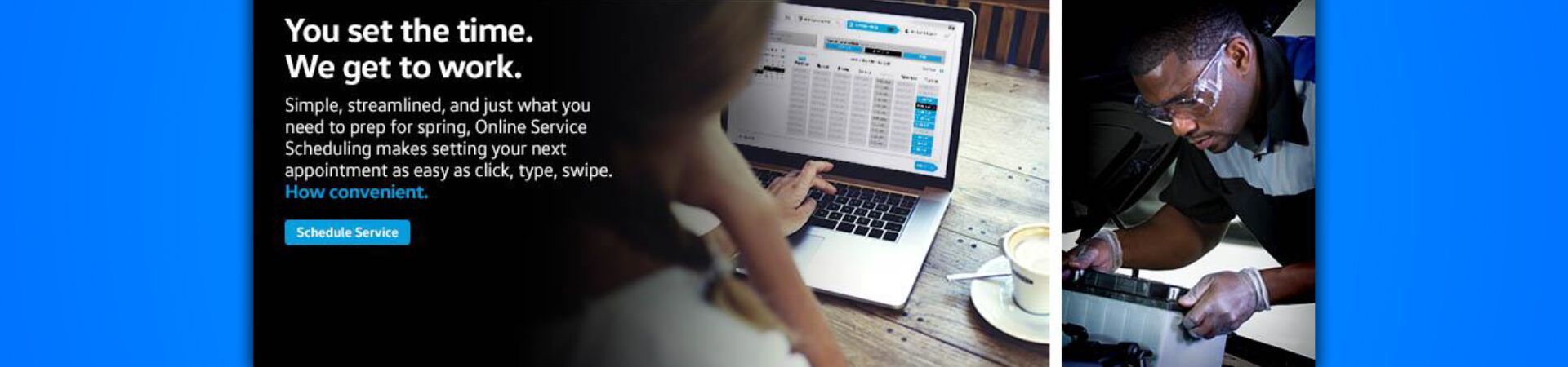 Schedule Service Online