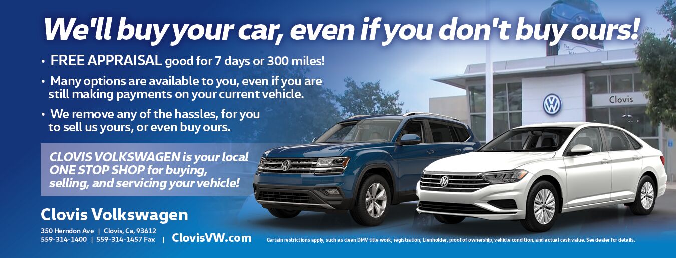 Free Appraisal at Clovis VW Free Appraisal at Clovis VW