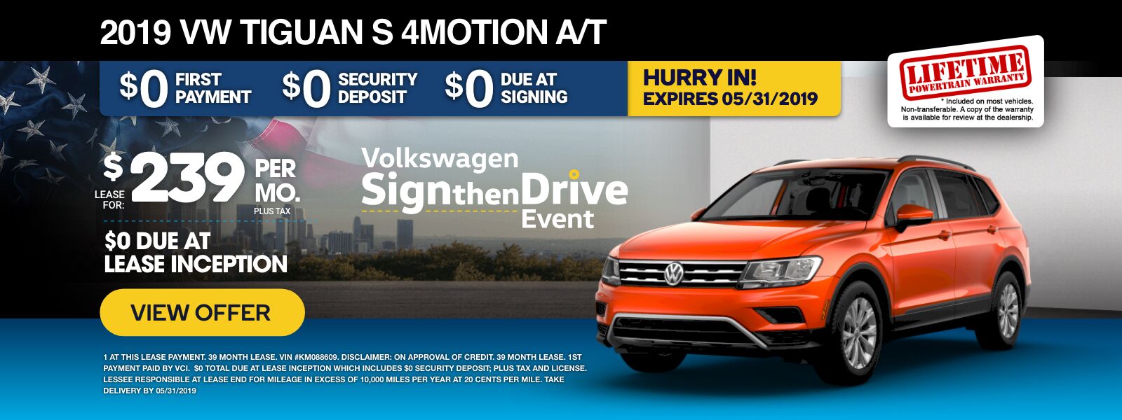 2019 Volkswagen Tiguan S 2019 Volkswagen Tiguan S