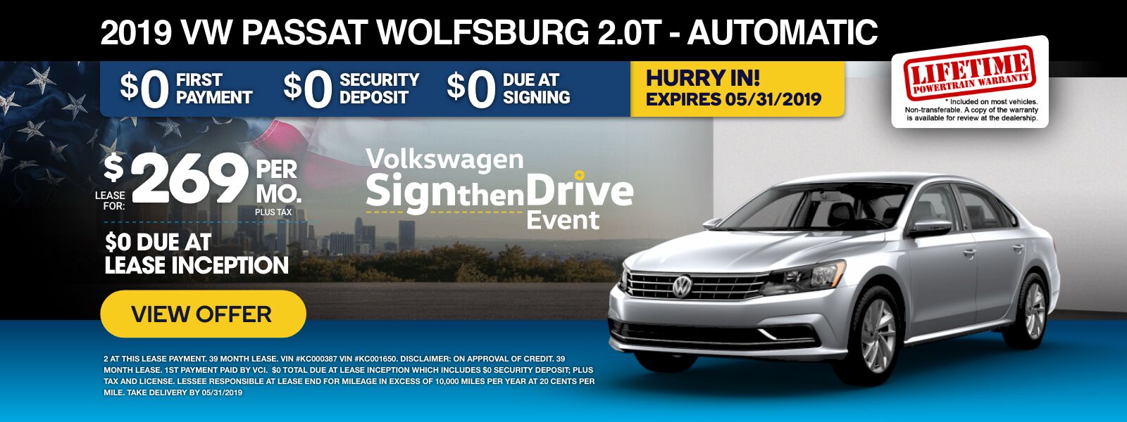 2019 Volkswagen Passat 2.0T Wolfsburg 2019 Volkswagen Passat 2.0T Wolfsburg