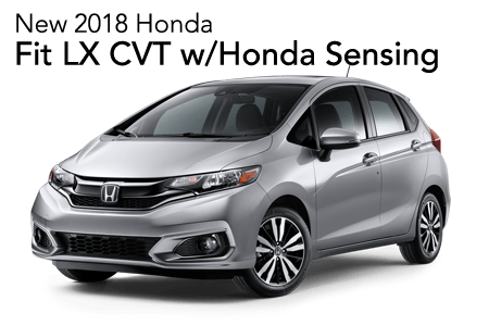 2018 Fit LX w/Honda Sensing FWD 2018 Fit LX w/Honda Sensing FWD