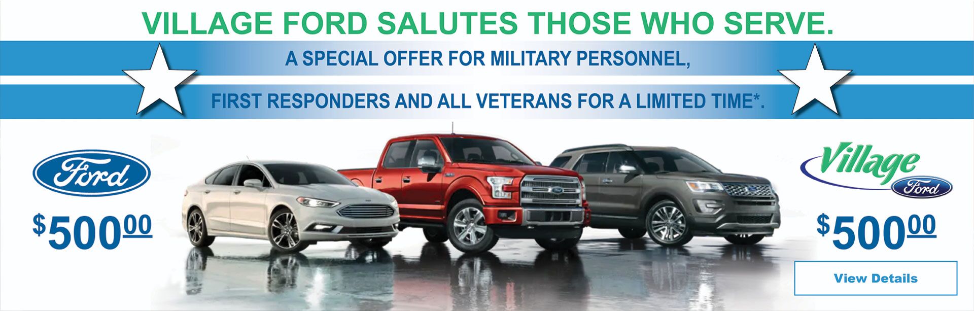 Ford Dealership Belleview Fl Used Cars Village Ford Salutes