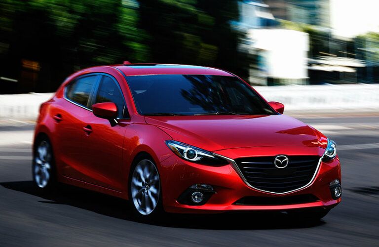 exterior design features on the 2016 mazda3 hatchback