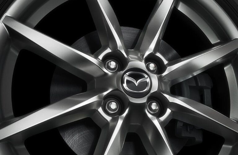 2016 mazda mx-5 miata silver wheel design