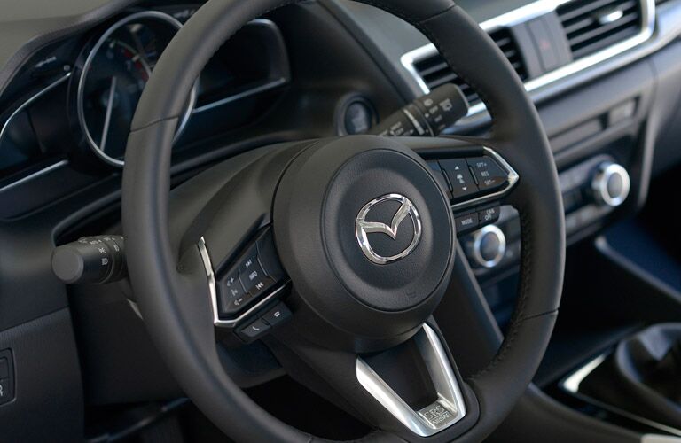 2017 Mazda3 hatchback sprt steering wheel