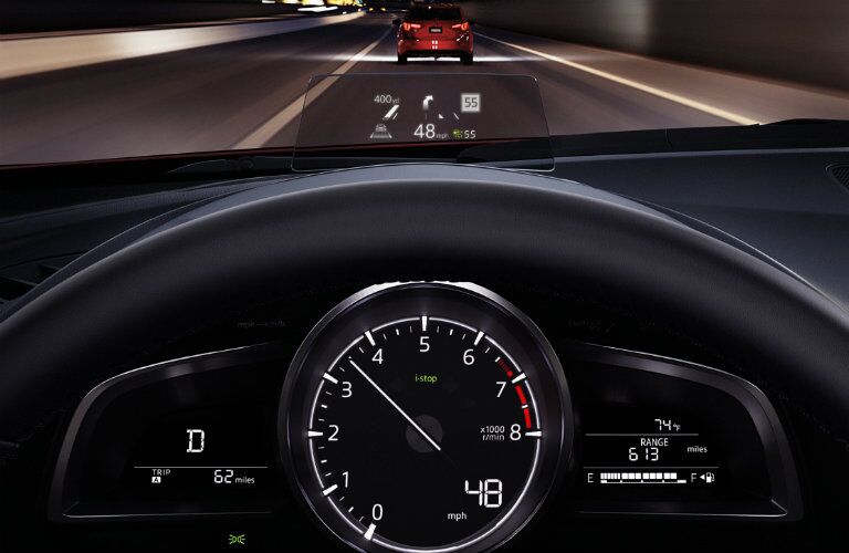 2017 mazda3 instrument cluster design colors