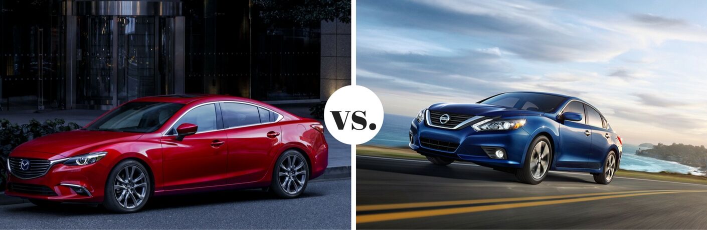 2017 Mazda6 vs 2017 Nissan Altima