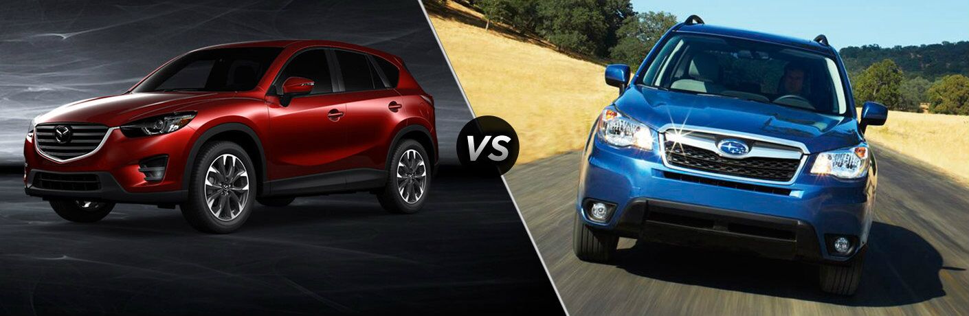 2016 Mazda CX-5 vs. 2017 Subaru Forester