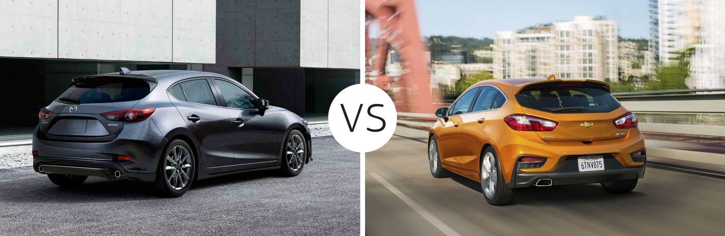 2017 Mazda3 5-Door vs 2017 Chevy Cruze Hatchback 2017 Mazda3 5-Door vs 2017 Chevy Cruze Hatchback